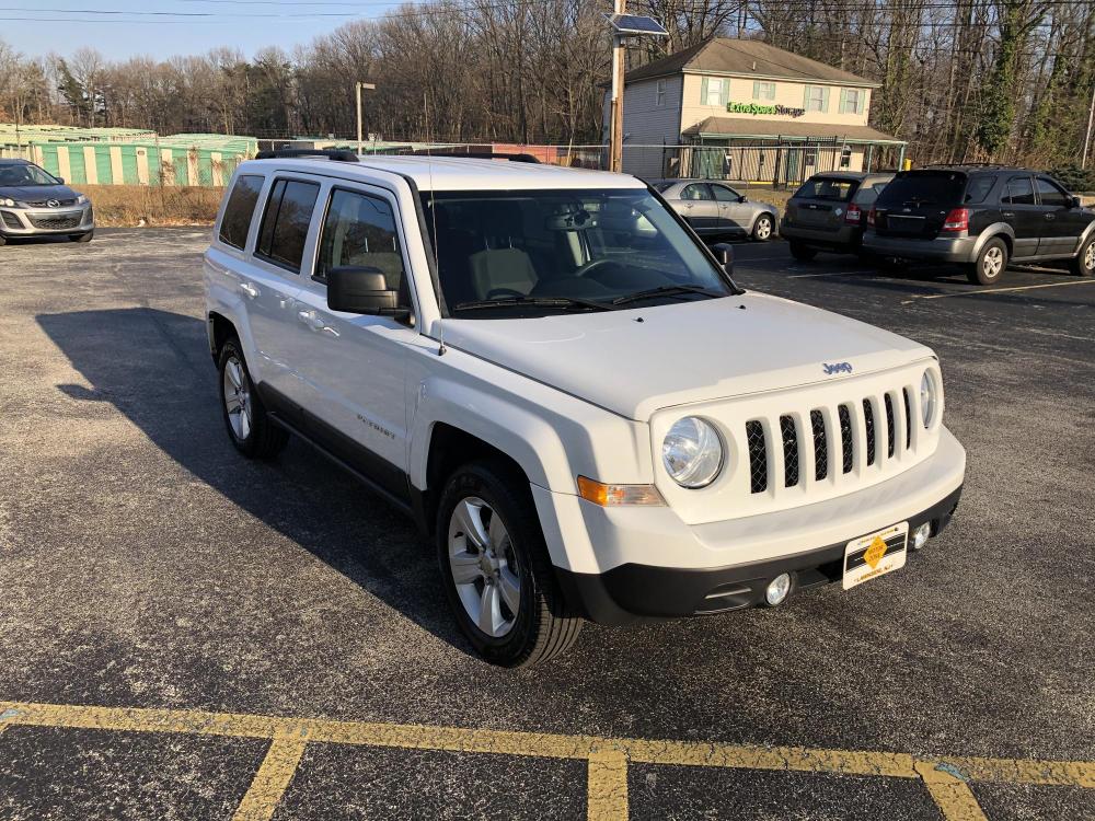 2014 White Jeep Patriot (1C4NJRBB5ED) with an 4-Cyl, 2.4 Liter engine, Automatic, 6-Spd w/AutoStick transmission, located at 341 N White Horse Pike, Lawnside, NJ, 08045, (888) -696, 39.855621, -75.027451 - Photo #0