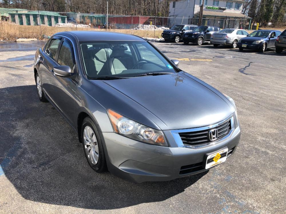 2010 Gray Honda Accord (1HGCP2F34AA) with an 4-Cyl, PZEV, i-VTEC, 2.4L engine, Automatic, 5-Spd w/Overdrive transmission, located at 341 N White Horse Pike, Lawnside, NJ, 08045, (888) -696, 39.855621, -75.027451 - Photo #0