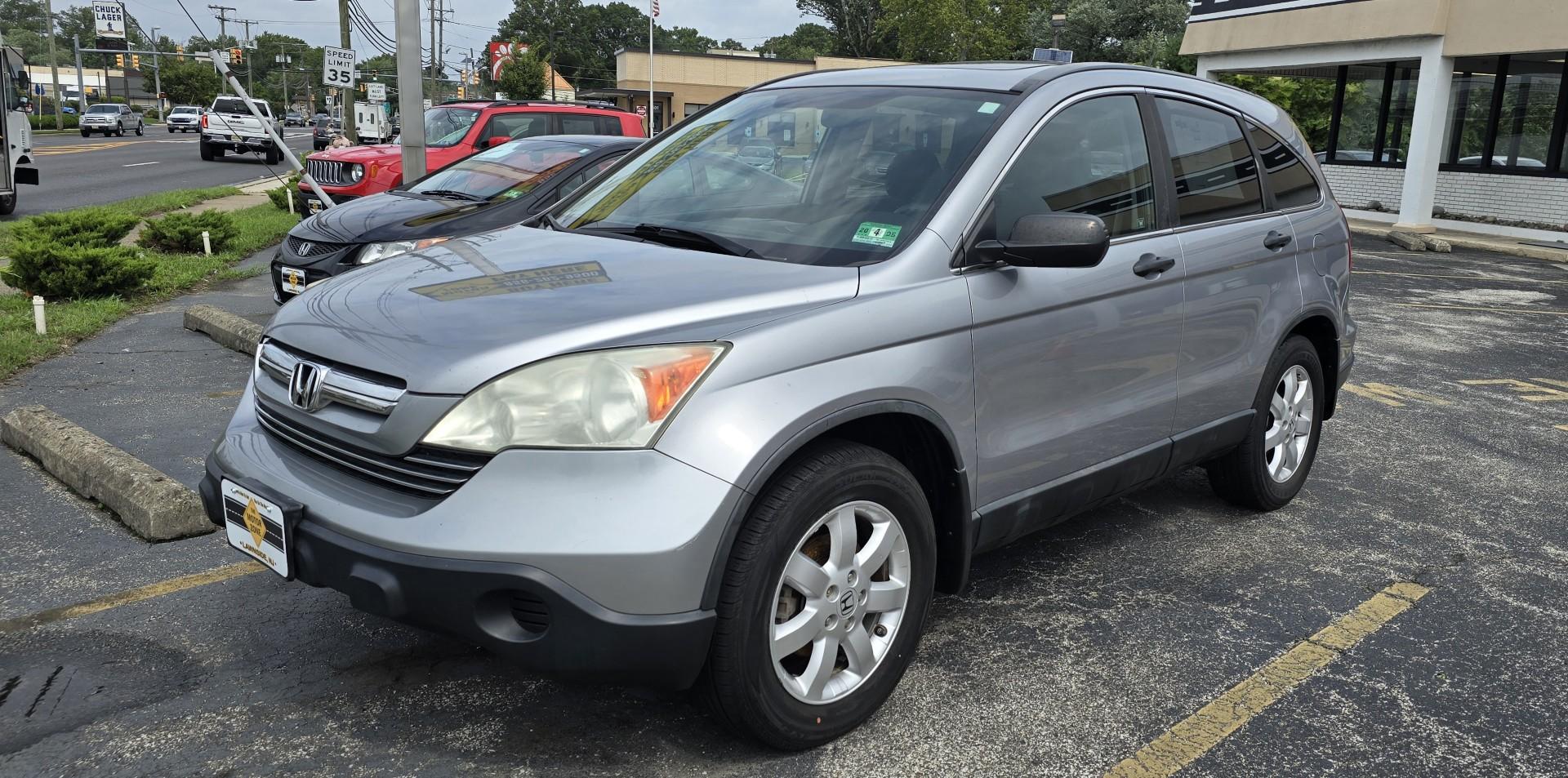 2007 Silver Honda CR-V EX (5J6RE48537L) with an 4-Cyl, VTEC, 2.4 Liter engine, Automatic transmission, located at 1010 N White Horse Pike, Stratford, NJ, 08084, (856) 262-9500, 39.838921, -75.011497 - Photo#0
