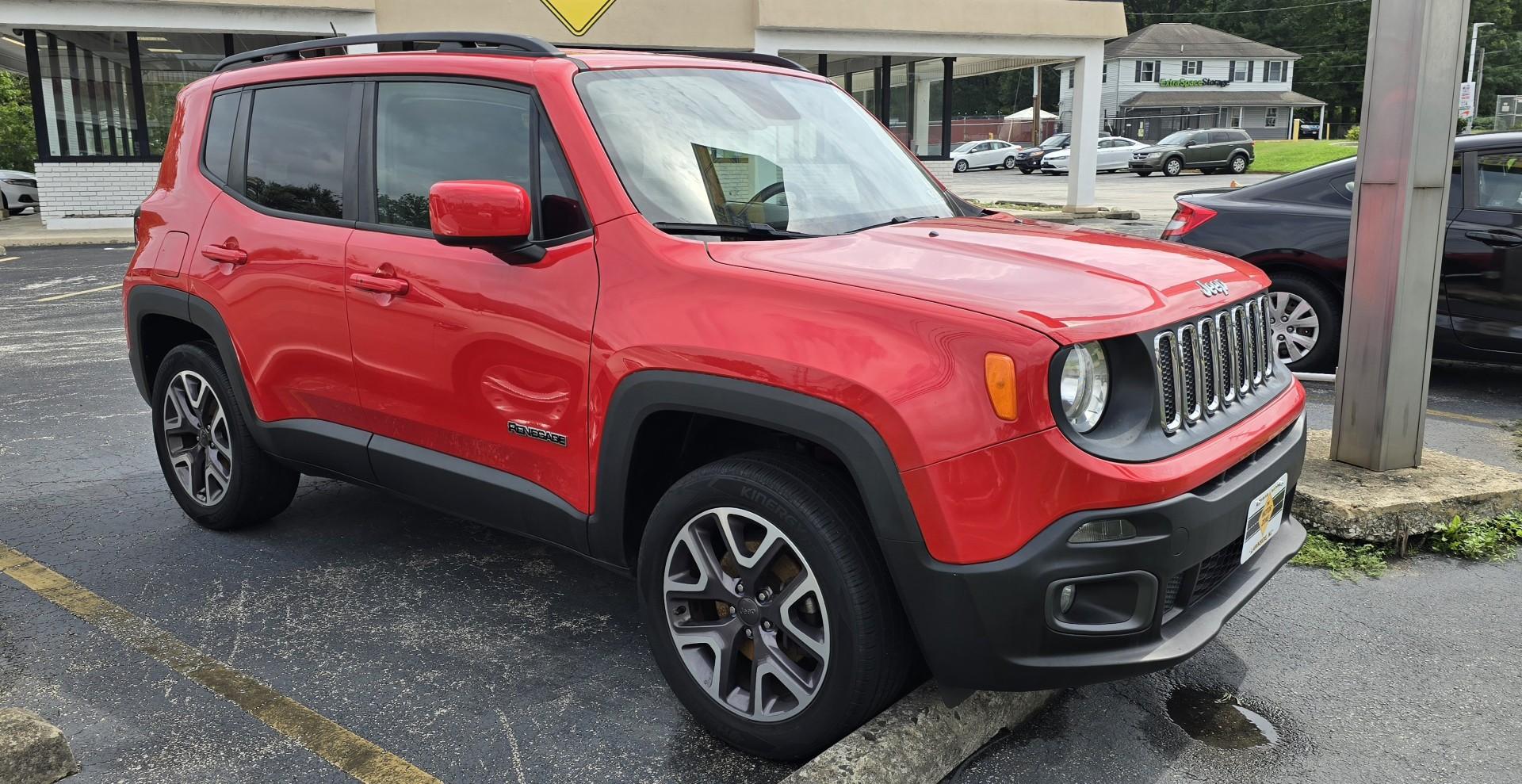 2016 Red Jeep Renegade Limited (ZACCJBBT9GP) with an 4-Cyl, MultiAir, 2.4L engine, Automatic, 9-Spd transmission, located at 1010 N White Horse Pike, Stratford, NJ, 08084, (856) 262-9500, 39.838921, -75.011497 - Photo#1