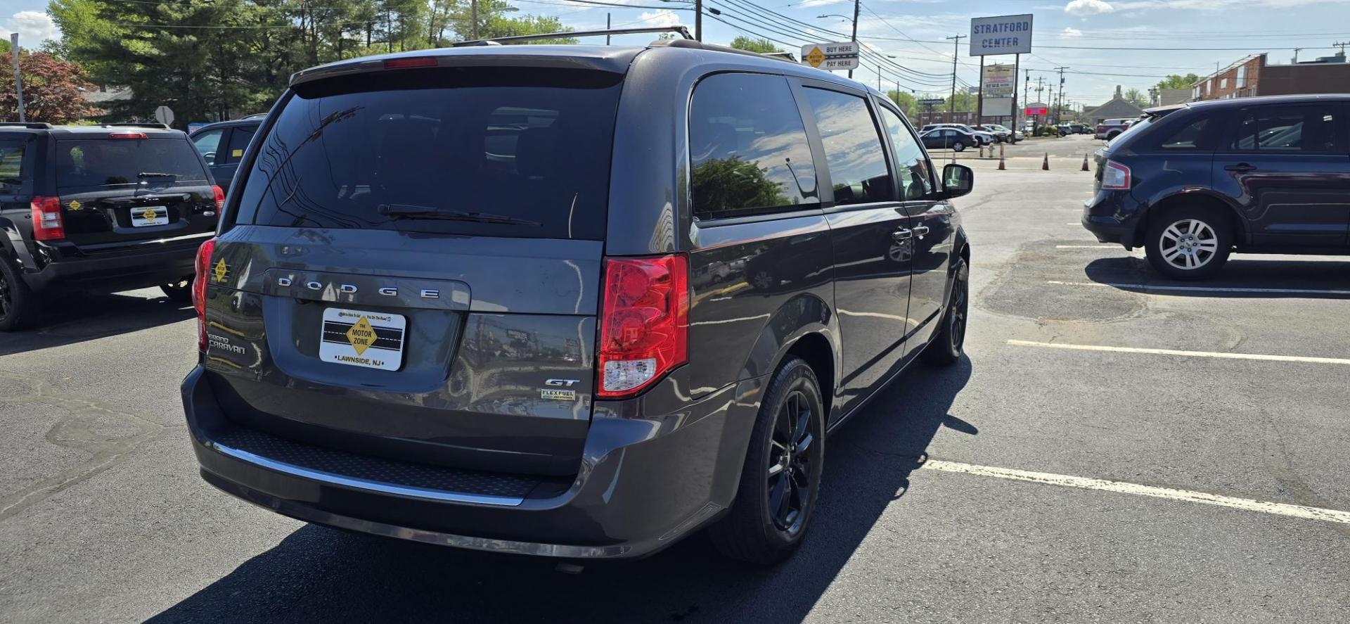 2019 Gray /Black Dodge Grand Caravan Passenger GT (2C4RDGEG8KR) with an V6, Flex Fuel, 3.6 Liter engine, Automatic, 6-Spd transmission, located at 1010 N White Horse Pike, Stratford, NJ, 08084, (856) 262-9500, 39.838921, -75.011497 - Photo#2
