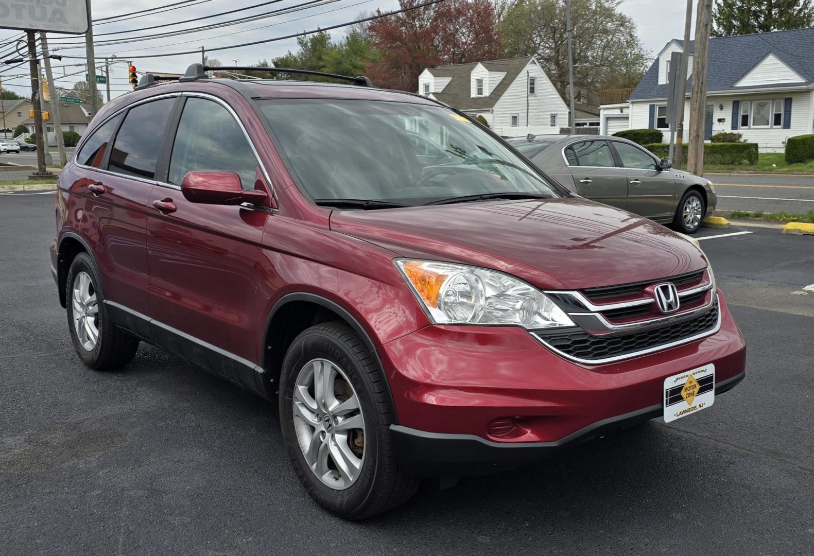 2011 Red Honda CR-V EX-L (5J6RE4H73BL) with an 4-Cyl, VTEC, 2.4 Liter engine, Automatic, 5-Spd w/Overdrive transmission, located at 1010 N White Horse Pike, Stratford, NJ, 08084, (856) 262-9500, 39.838921, -75.011497 - Photo#1