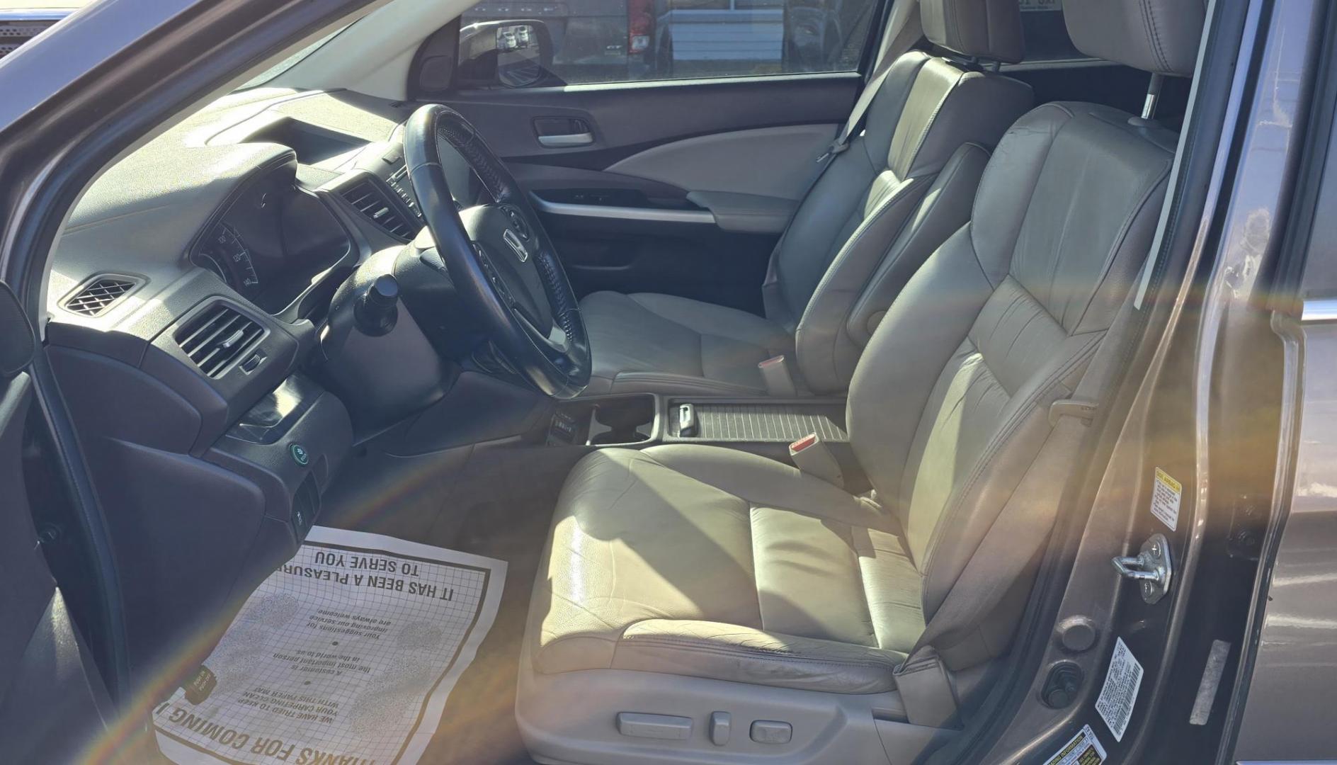 2013 Brown Honda CR-V EX-L (5J6RM4H79DL) with an 4-Cyl, i-VTEC, 2.4 Liter engine, Automatic, 5-Spd transmission, located at 1010 N White Horse Pike, Stratford, NJ, 08084, (856) 262-9500, 39.838921, -75.011497 - Photo#4