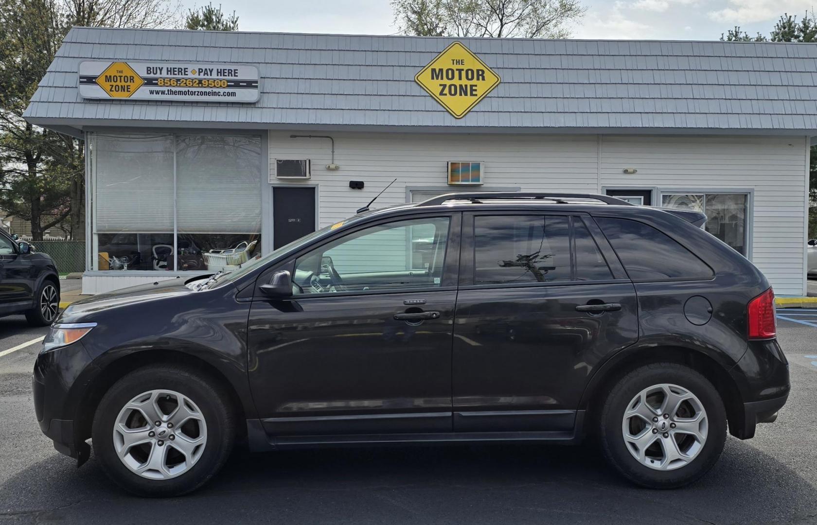 2013 Black Ford Edge (2FMDK3J96DB) with an 4-Cyl, EcoBoost, 2.0L engine, Auto, 6-Spd w/SelShft transmission, located at 1010 N White Horse Pike, Stratford, NJ, 08084, (856) 262-9500, 39.838921, -75.011497 - Photo#2