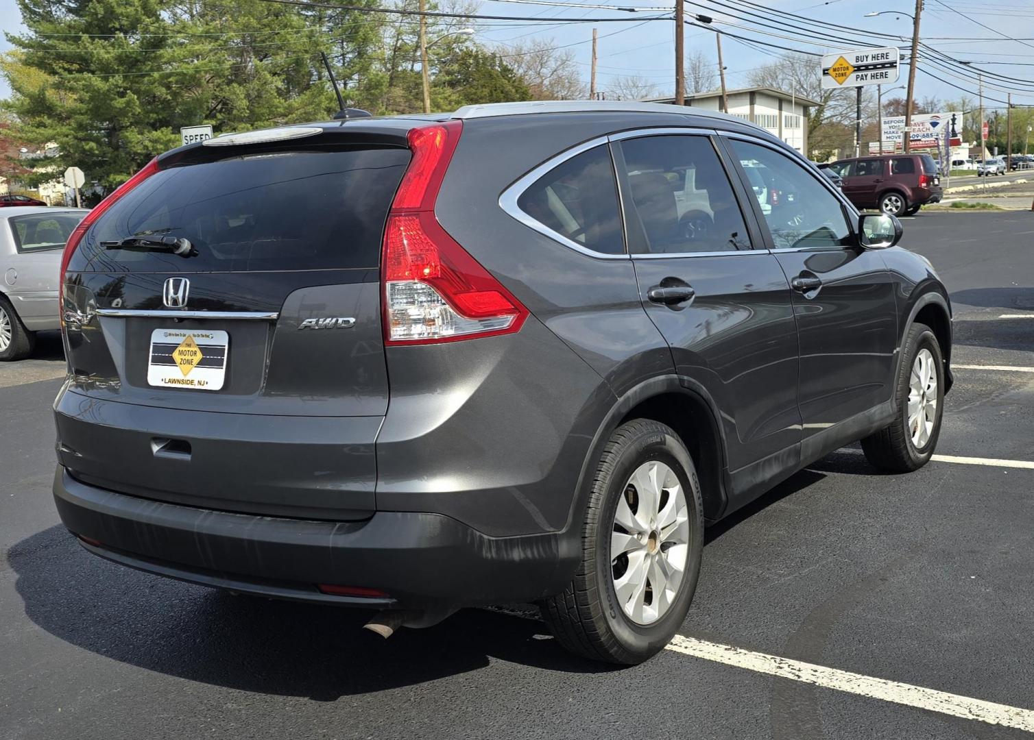 2014 Gray Honda CR-V EX-L (2HKRM4H7XEH) with an 4-Cyl, i-VTEC, 2.4 Liter engine, Automatic, 5-Spd transmission, located at 1010 N White Horse Pike, Stratford, NJ, 08084, (856) 262-9500, 39.838921, -75.011497 - Photo#3
