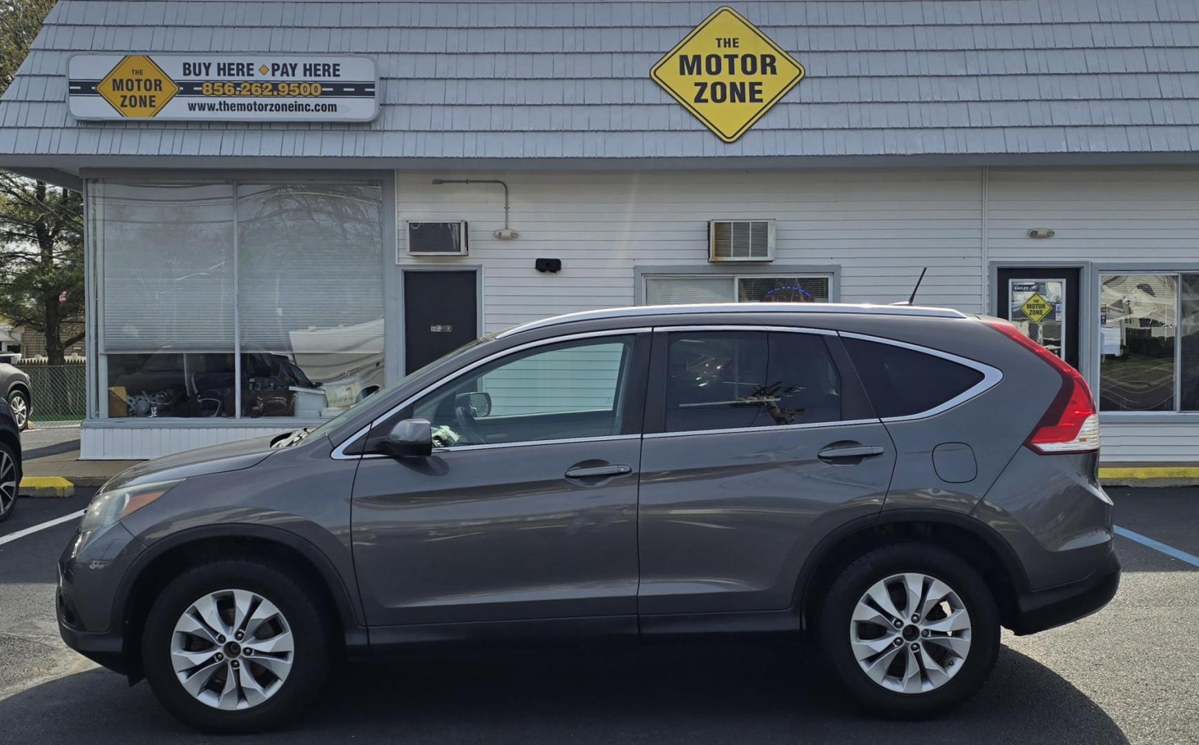 2014 Gray Honda CR-V EX-L (2HKRM4H7XEH) with an 4-Cyl, i-VTEC, 2.4 Liter engine, Automatic, 5-Spd transmission, located at 1010 N White Horse Pike, Stratford, NJ, 08084, (856) 262-9500, 39.838921, -75.011497 - Photo#2