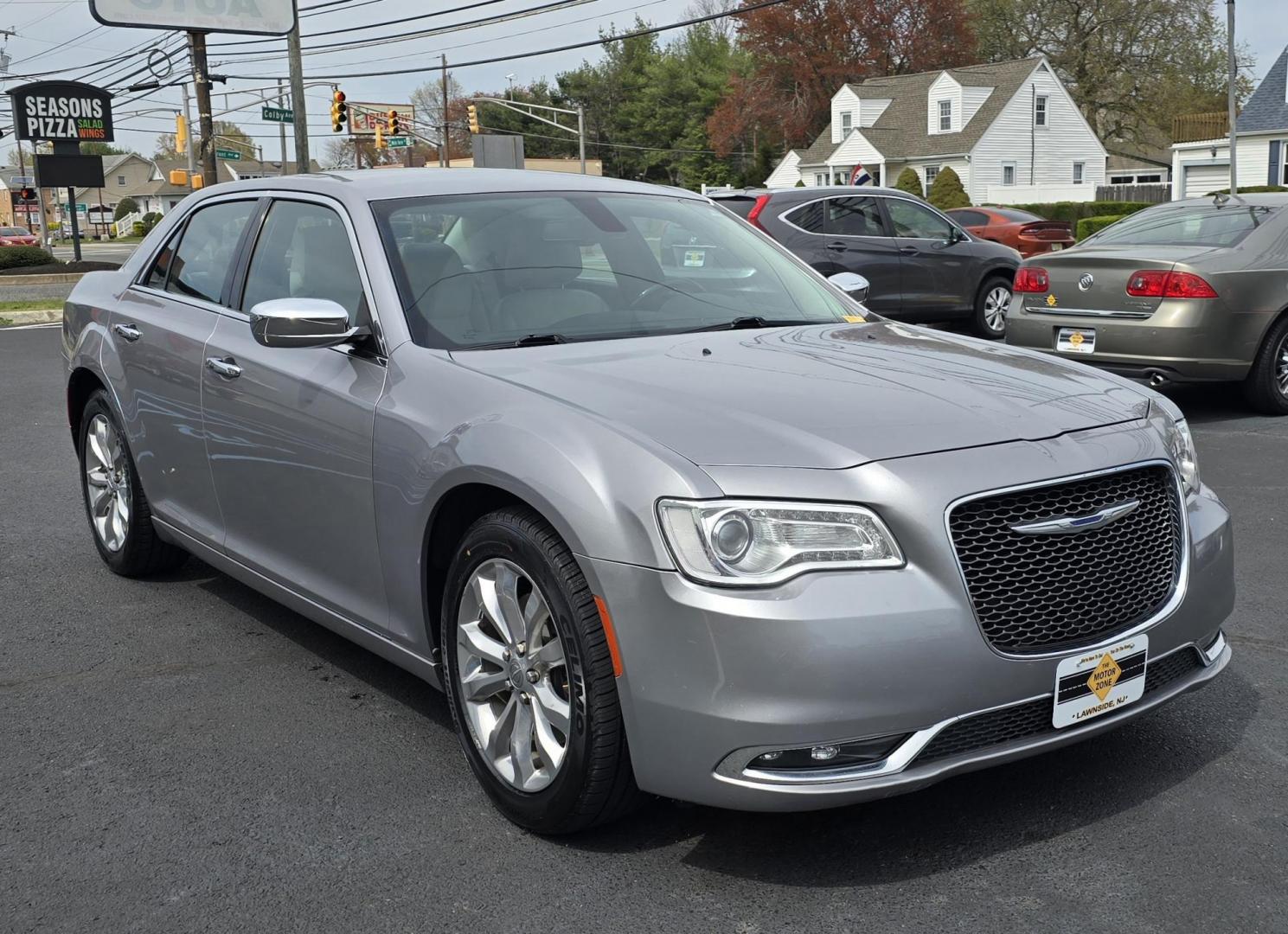 2018 Silver /Cream Chrysler 300 Limited AWD (2C3CCAKG3JH) with an 3.6L V6 SOHC 24V engine, 8A transmission, located at 1010 N White Horse Pike, Stratford, NJ, 08084, (856) 262-9500, 39.838921, -75.011497 - Photo#1