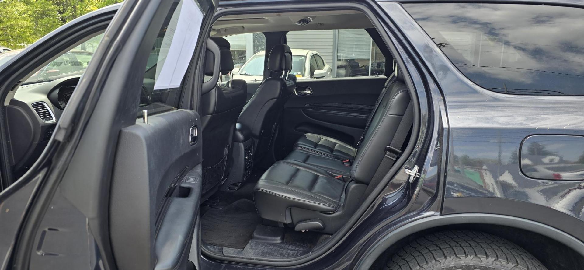 2015 Gray /Black Dodge Durango Limited AWD (1C4RDJDG1FC) with an 3.6L V6 DOHC 24V engine, 8-Speed Automatic transmission, located at 1010 N White Horse Pike, Stratford, NJ, 08084, (856) 262-9500, 39.838921, -75.011497 - Photo#6