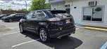 2015 Black /Saddle Ford Edge Titanium AWD (2FMTK4K82FB) with an 3.5L V6 DOHC 24V engine, 6-Speed Automatic transmission, located at 1010 N White Horse Pike, Stratford, NJ, 08084, (856) 262-9500, 39.838921, -75.011497 - Photo#3