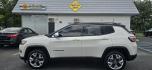 2018 White Clearcoat /Black Jeep Compass Limited 4WD (3C4NJDCBXJT) with an 2.4L L4 DOHC 16V engine, CVT transmission, located at 1010 N White Horse Pike, Stratford, NJ, 08084, (856) 262-9500, 39.838921, -75.011497 - Photo#5