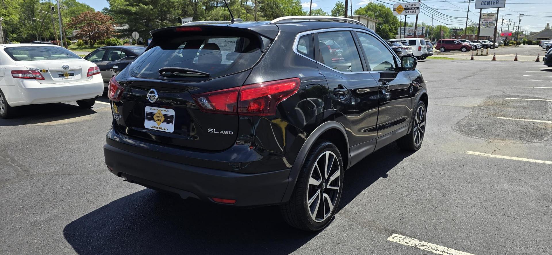 2017 Black /Cream Nissan Rogue Sport SL AWD (JN1BJ1CRXHW) with an 2.0L L4 DOHC 16V engine, CVT transmission, located at 1010 N White Horse Pike, Stratford, NJ, 08084, (856) 262-9500, 39.838921, -75.011497 - Photo#2