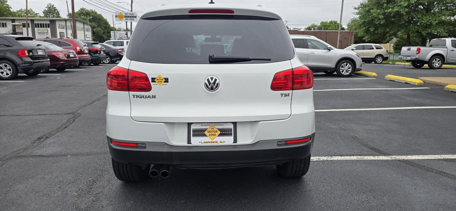 2017 White /Black Volkswagen Tiguan Wolfsburg Edition (WVGRV7AX1HW) with an 2.0L L4 DOHC 16V TURBO engine, 6A transmission, located at 1010 N White Horse Pike, Stratford, NJ, 08084, (856) 262-9500, 39.838921, -75.011497 - Photo#3