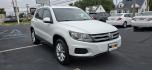 2017 White /Black Volkswagen Tiguan Wolfsburg Edition (WVGRV7AX1HW) with an 2.0L L4 DOHC 16V TURBO engine, 6A transmission, located at 1010 N White Horse Pike, Stratford, NJ, 08084, (856) 262-9500, 39.838921, -75.011497 - Photo#1
