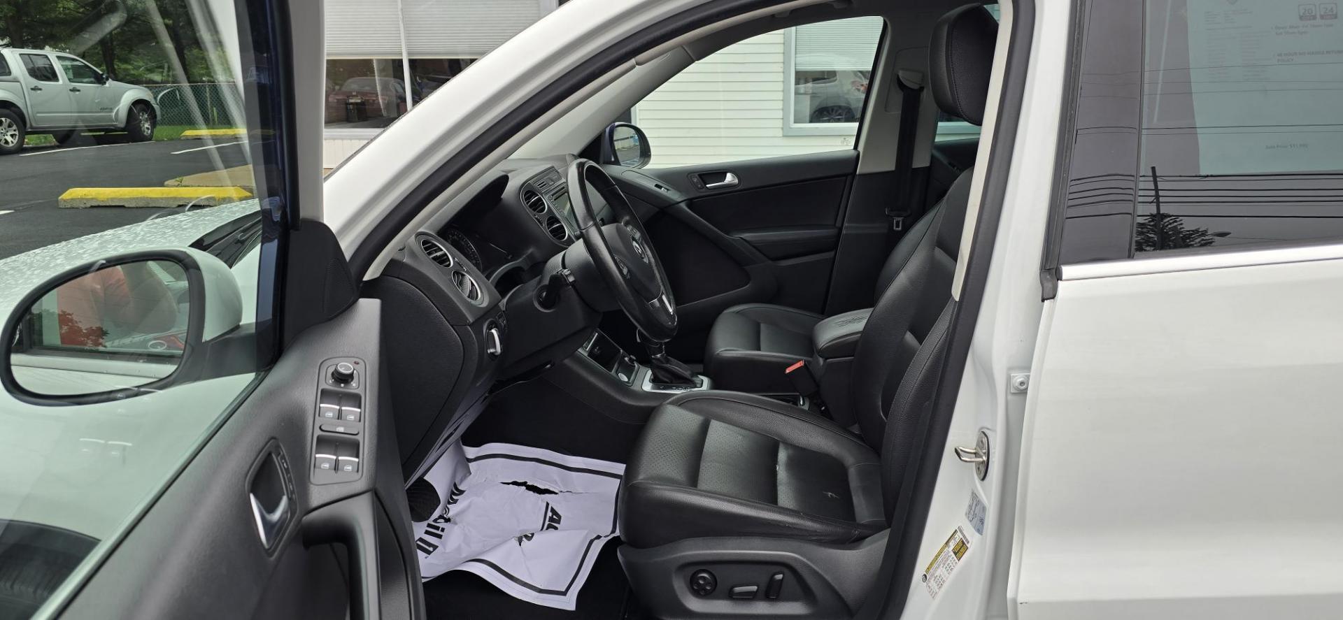 2017 White /Black Volkswagen Tiguan Wolfsburg Edition (WVGRV7AX1HW) with an 2.0L L4 DOHC 16V TURBO engine, 6A transmission, located at 1010 N White Horse Pike, Stratford, NJ, 08084, (856) 262-9500, 39.838921, -75.011497 - Photo#7