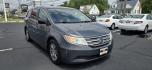 2013 Gray /Silver Honda Odyssey EX (5FNRL5H44DB) with an 3.5L V6 SOHC 24V engine, 5-Speed Automatic transmission, located at 1010 N White Horse Pike, Stratford, NJ, 08084, (856) 262-9500, 39.838921, -75.011497 - If an SUV is just too big and too fuel-thirsty, the 2013 Honda Odyssey is your next best bet. It’s EPA-rated at 28 mpg on the highway, has a stylish and modern exterior and lots of room for kids and cargo; it’s one of the best bargains on the market. No one lusts after minivans. They are ofte - Photo#1