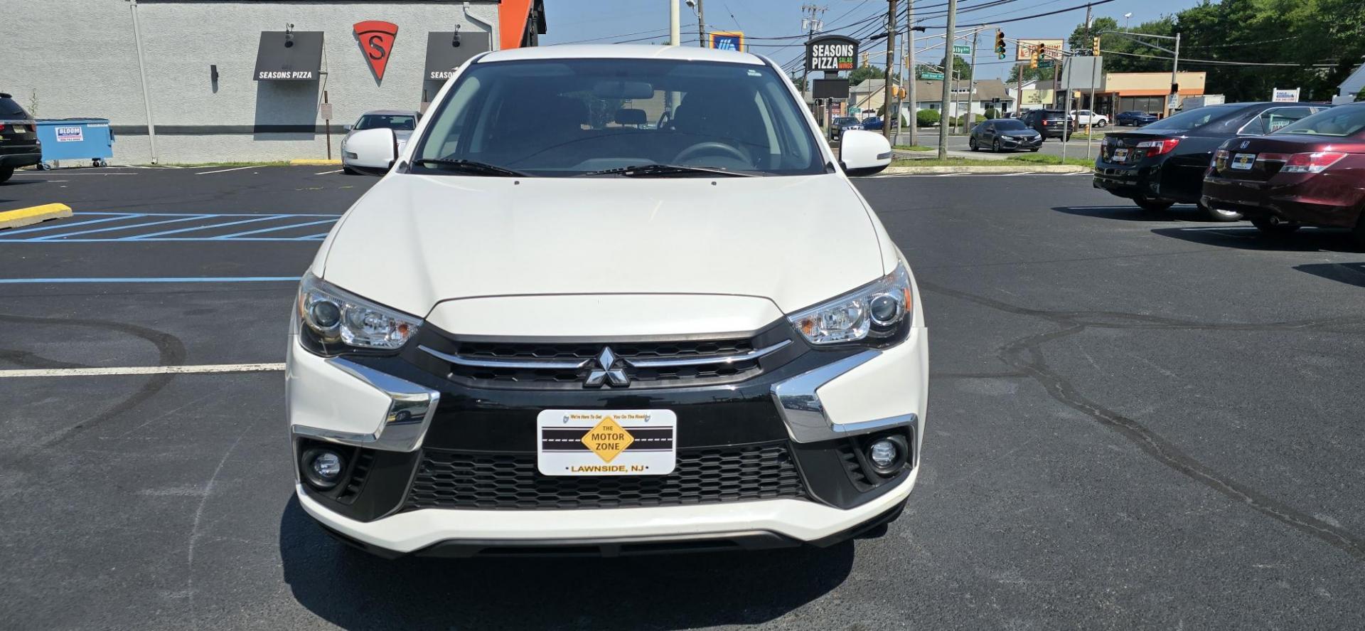 2019 White /Black Mitsubishi Outlander Sport 2.0 ES (JA4AP3AU4KU) with an 2.0L L4 DOHC 16V engine, AUTOMATIC transmission, located at 1010 N White Horse Pike, Stratford, NJ, 08084, (856) 262-9500, 39.838921, -75.011497 - Photo#6