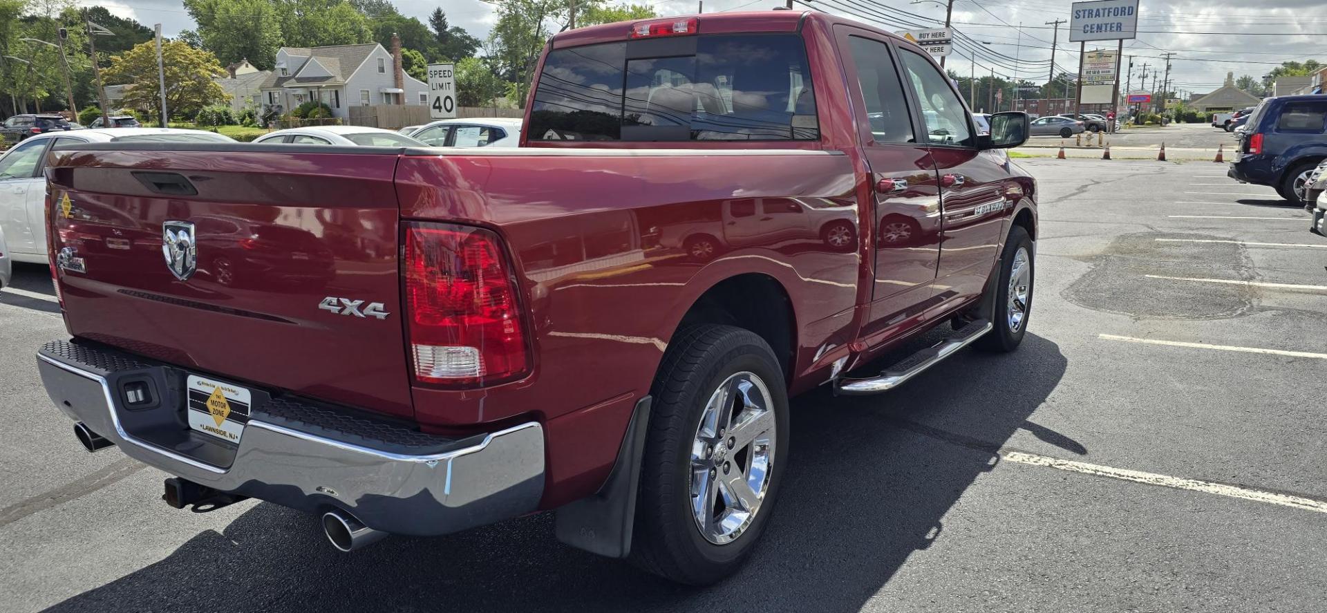 2011 Red /Black Dodge Ram 1500 Sport Quad Cab 4WD (1D7RV1GT8BS) with an 5.7L V8 OHV 16V engine, 5-Speed Automatic transmission, located at 1010 N White Horse Pike, Stratford, NJ, 08084, (856) 262-9500, 39.838921, -75.011497 - The 2011 Ram 1500 is a top pick in the full-size pickup truck segment thanks to its winning combination of strong performance, smooth ride and a classy cabin. Those of you wearing the baseball caps and nylon jackets with the Ram symbol on them won't get any argument from us; the 2011 Ram 1500 is tou - Photo#3