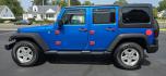 2016 Blue /Charcoal Jeep Wrangler Unlimited Sport 4WD (1C4BJWDG3GL) with an 3.6L V6 DOHC 24V FFV engine, 5-Speed Automatic transmission, located at 1010 N White Horse Pike, Stratford, NJ, 08084, (856) 262-9500, 39.838921, -75.011497 - Photo#6