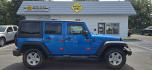 2016 Blue /Charcoal Jeep Wrangler Unlimited Sport 4WD (1C4BJWDG3GL) with an 3.6L V6 DOHC 24V FFV engine, 5-Speed Automatic transmission, located at 1010 N White Horse Pike, Stratford, NJ, 08084, (856) 262-9500, 39.838921, -75.011497 - Photo#7