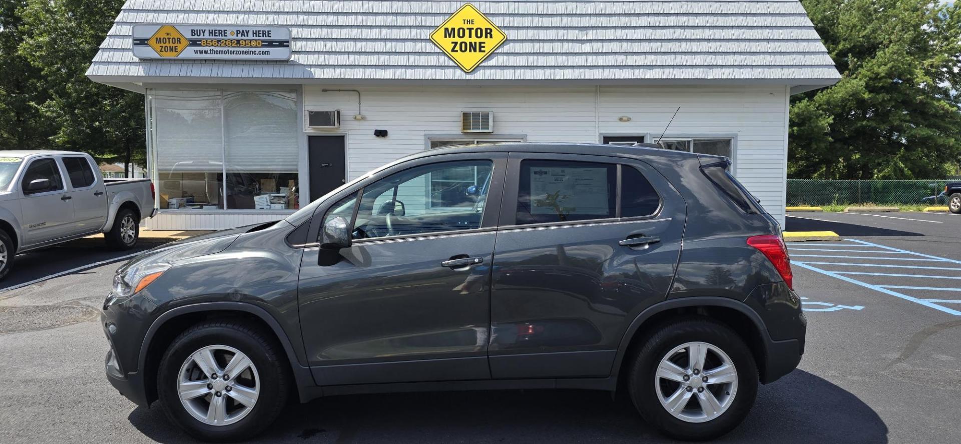 2020 Gray /Black Chevrolet Trax LS FWD (3GNCJKSB5LL) with an 1.4L L4 DOHC 16V engine, 6A transmission, located at 1010 N White Horse Pike, Stratford, NJ, 08084, (856) 262-9500, 39.838921, -75.011497 - Photo#3