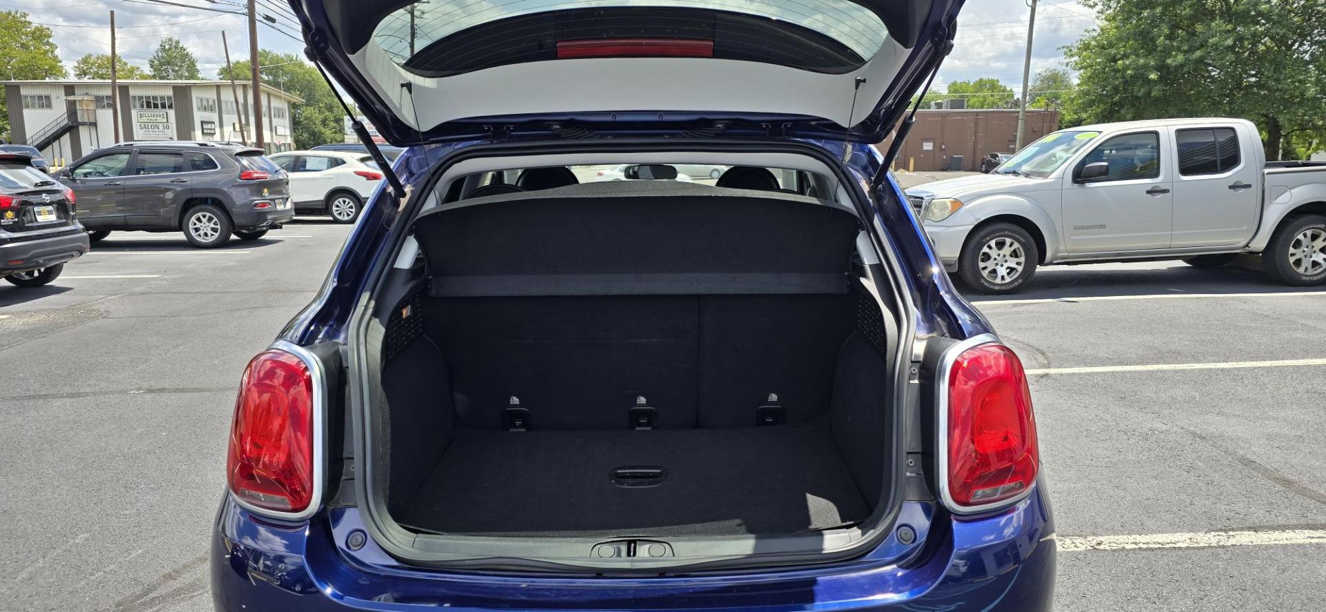 2016 Blue /Black Fiat 500x Lounge AWD (ZFBCFYCTXGP) with an 2.4L L4 engine, 9-Speed Automatic transmission, located at 1010 N White Horse Pike, Stratford, NJ, 08084, (856) 262-9500, 39.838921, -75.011497 - Photo#6