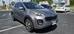 2017 Gray /Black Kia Sportage SX AWD (KNDPRCA62H7) with an 2.0L L4 DOHC 16V engine, 6A transmission, located at 1010 N White Horse Pike, Stratford, NJ, 08084, (856) 262-9500, 39.838921, -75.011497 - Photo#1
