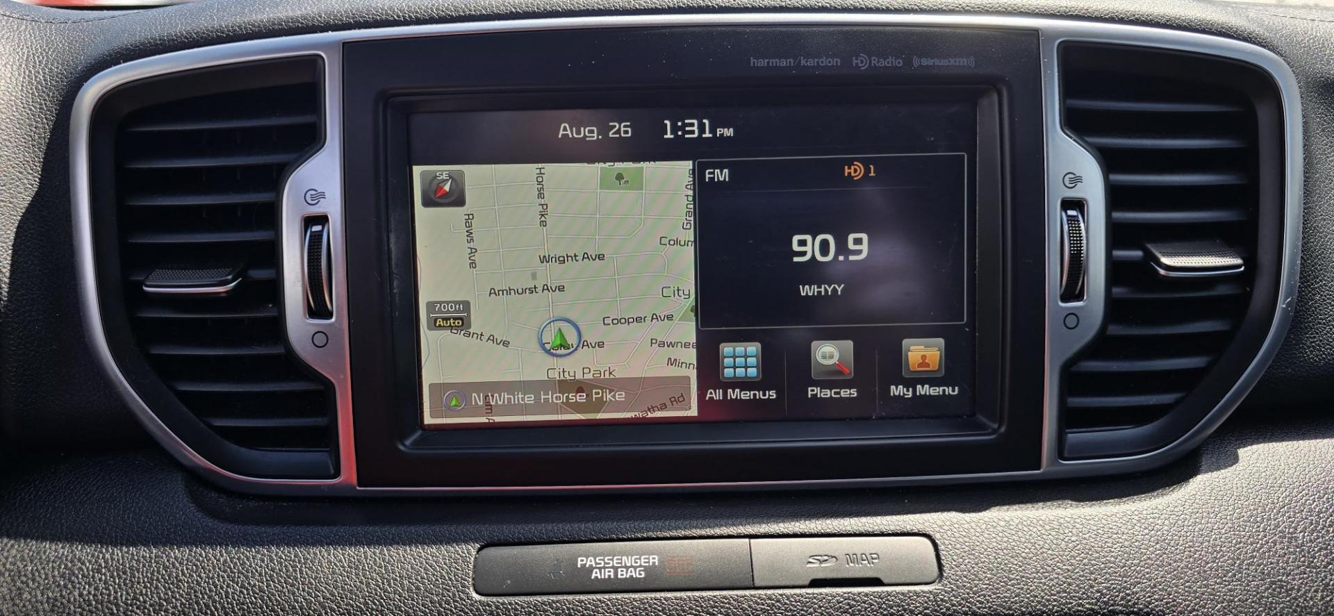 2017 Gray /Black Kia Sportage SX AWD (KNDPRCA62H7) with an 2.0L L4 DOHC 16V engine, 6A transmission, located at 1010 N White Horse Pike, Stratford, NJ, 08084, (856) 262-9500, 39.838921, -75.011497 - Photo#15