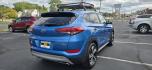 2018 Blue /Gray Hyundai Tucson Eco AWD (KM8J3CA29JU) with an 1.6L L4 DOHC 16V engine, 7A transmission, located at 1010 N White Horse Pike, Stratford, NJ, 08084, (856) 262-9500, 39.838921, -75.011497 - Photo#2