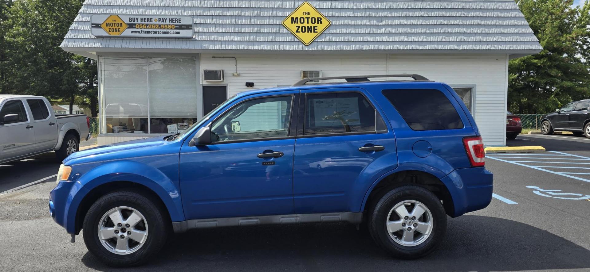 2011 Blue /CHARCOAL Ford Escape XLT FWD (1FMCU0D72BK) with an 2.5L L4 DOHC 16V engine, 6-Speed Automatic transmission, located at 1010 N White Horse Pike, Stratford, NJ, 08084, (856) 262-9500, 39.838921, -75.011497 - Photo#4