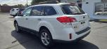 2013 White /Brown Leather Subaru Outback 2.5i Limited (4S4BRCSC3D3) with an 2.5L H4 DOHC 16V engine, AUTOMATIC CVT transmission, located at 1010 N White Horse Pike, Stratford, NJ, 08084, (856) 262-9500, 39.838921, -75.011497 - Photo#2