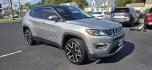 2017 Silver /BLACK LEATHER Jeep Compass Limited 4WD (3C4NJDCB8HT) with an 2.4L L4 DOHC 16V engine, CVT transmission, located at 1010 N White Horse Pike, Stratford, NJ, 08084, (856) 262-9500, 39.838921, -75.011497 - Photo#1