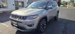2017 Silver /BLACK LEATHER Jeep Compass Limited 4WD (3C4NJDCB8HT) with an 2.4L L4 DOHC 16V engine, CVT transmission, located at 1010 N White Horse Pike, Stratford, NJ, 08084, (856) 262-9500, 39.838921, -75.011497 - Photo#0