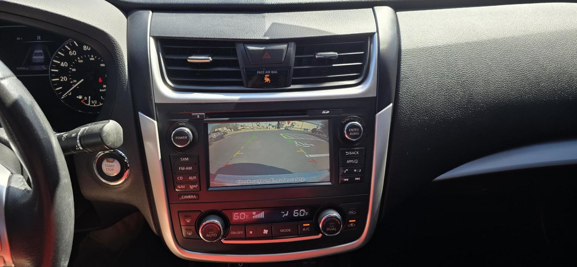 2016 Black /Black Nissan Altima 2.5 SV (1N4AL3AP3GC) with an 2.5L L4 DOHC 16V engine, CVT transmission, located at 1010 N White Horse Pike, Stratford, NJ, 08084, (856) 262-9500, 39.838921, -75.011497 - Photo#13