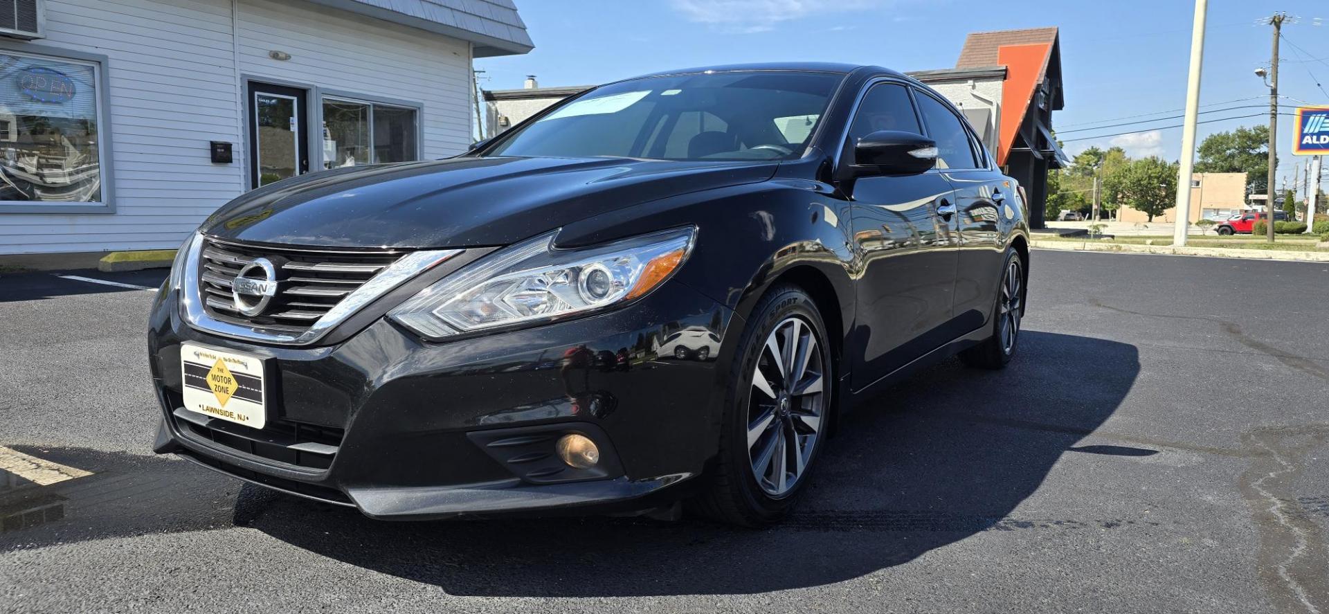 2016 Black /Black Nissan Altima 2.5 SV (1N4AL3AP3GC) with an 2.5L L4 DOHC 16V engine, CVT transmission, located at 1010 N White Horse Pike, Stratford, NJ, 08084, (856) 262-9500, 39.838921, -75.011497 - Photo#0