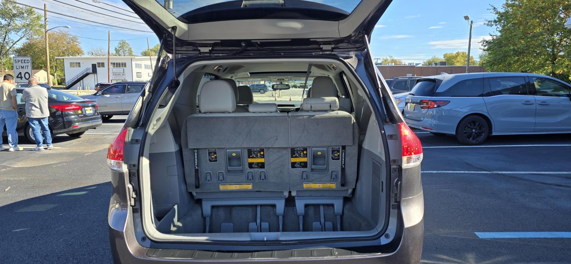2013 Gray /Silver Toyota Sienna XLE AWD 7-Passenger V6 (5TDDK3DC8DS) with an 3.5L V6 EFI DOHC 24V engine, 5-Speed Automatic transmission, located at 1010 N White Horse Pike, Stratford, NJ, 08084, (856) 262-9500, 39.838921, -75.011497 - Photo#7