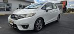2016 White /BLACK Honda Fit EX CVT (JHMGK5H70GX) with an 1.5L L4 SOHC 16V engine, CVT transmission, located at 1010 N White Horse Pike, Stratford, NJ, 08084, (856) 262-9500, 39.838921, -75.011497 - Photo#0