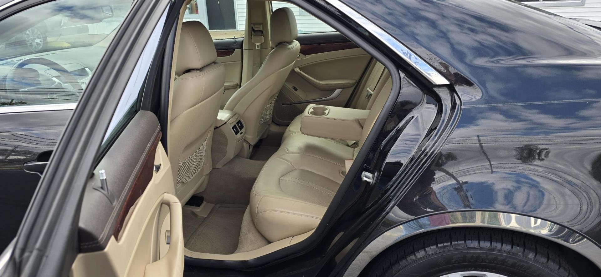 2012 Black /Tan Cadillac CTS Luxury AWD (1G6DG5E54C0) with an 3.0L V6 DOHC 24V FFV engine, 6-Speed Automatic transmission, located at 1010 N White Horse Pike, Stratford, NJ, 08084, (856) 262-9500, 39.838921, -75.011497 - Photo#9