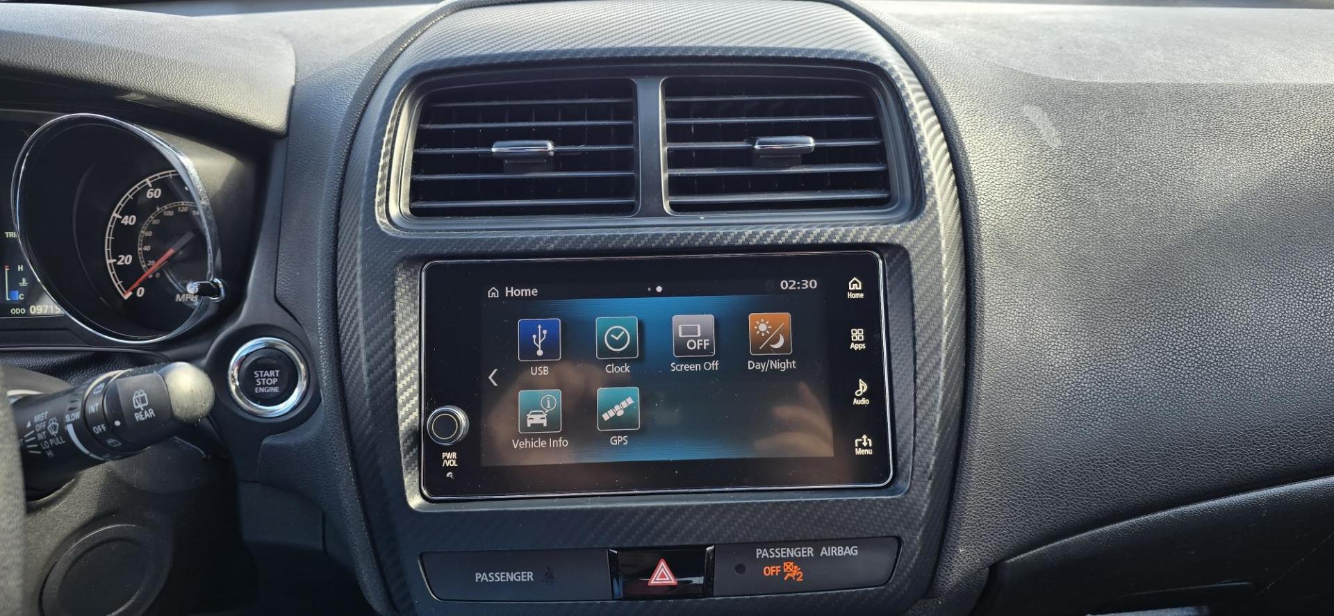 2018 Blue /BLACK Mitsubishi Outlander Sport 2.4 SE 4WD CVT (JA4AR3AW6JU) with an 2.4L L4 DOHC 16V engine, CVT transmission, located at 1010 N White Horse Pike, Stratford, NJ, 08084, (856) 262-9500, 39.838921, -75.011497 - Photo#14