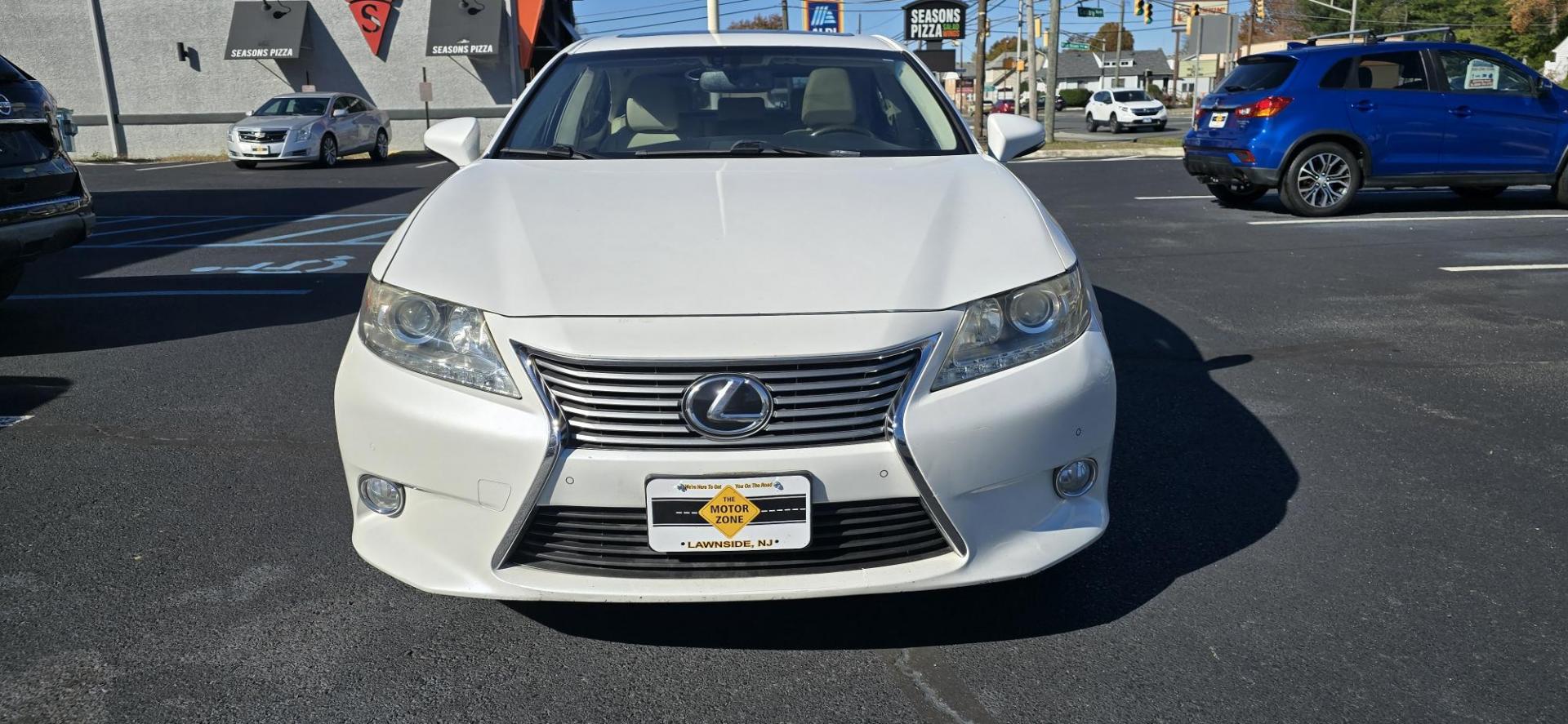 2013 STARFIRE PEARL /Tan Lexus ES 350 Sedan (JTHBK1GG7D2) with an 3.5L V6 DOHC 24V engine, 6-Speed Automatic transmission, located at 1010 N White Horse Pike, Stratford, NJ, 08084, (856) 262-9500, 39.838921, -75.011497 - Photo#1