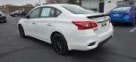 2018 White /Black Nissan Sentra S CVT (3N1AB7AP0JY) with an 1.8L L4 SFI DOHC 16V engine, CVT transmission, located at 1010 N White Horse Pike, Stratford, NJ, 08084, (856) 262-9500, 39.838921, -75.011497 - Photo#3