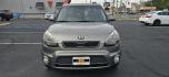 2013 Gray /Black & Tan Leather Kia Soul ! (KNDJT2A67D7) with an 2.0L L4 DOHC 16V engine, AUTOMATIC transmission, located at 1010 N White Horse Pike, Stratford, NJ, 08084, (856) 262-9500, 39.838921, -75.011497 - Photo#3