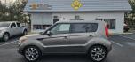 2013 Gray /Black & Tan Leather Kia Soul ! (KNDJT2A67D7) with an 2.0L L4 DOHC 16V engine, AUTOMATIC transmission, located at 1010 N White Horse Pike, Stratford, NJ, 08084, (856) 262-9500, 39.838921, -75.011497 - Photo#5