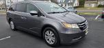 2015 Gray /Silver Honda Odyssey EX-L (5FNRL5H64FB) with an 3.5L V6 SOHC 24V engine, 6-Speed Automatic transmission, located at 1010 N White Horse Pike, Stratford, NJ, 08084, (856) 262-9500, 39.838921, -75.011497 - Photo#1
