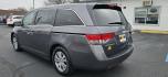 2015 Gray /Silver Honda Odyssey EX-L (5FNRL5H64FB) with an 3.5L V6 SOHC 24V engine, 6-Speed Automatic transmission, located at 1010 N White Horse Pike, Stratford, NJ, 08084, (856) 262-9500, 39.838921, -75.011497 - Photo#2