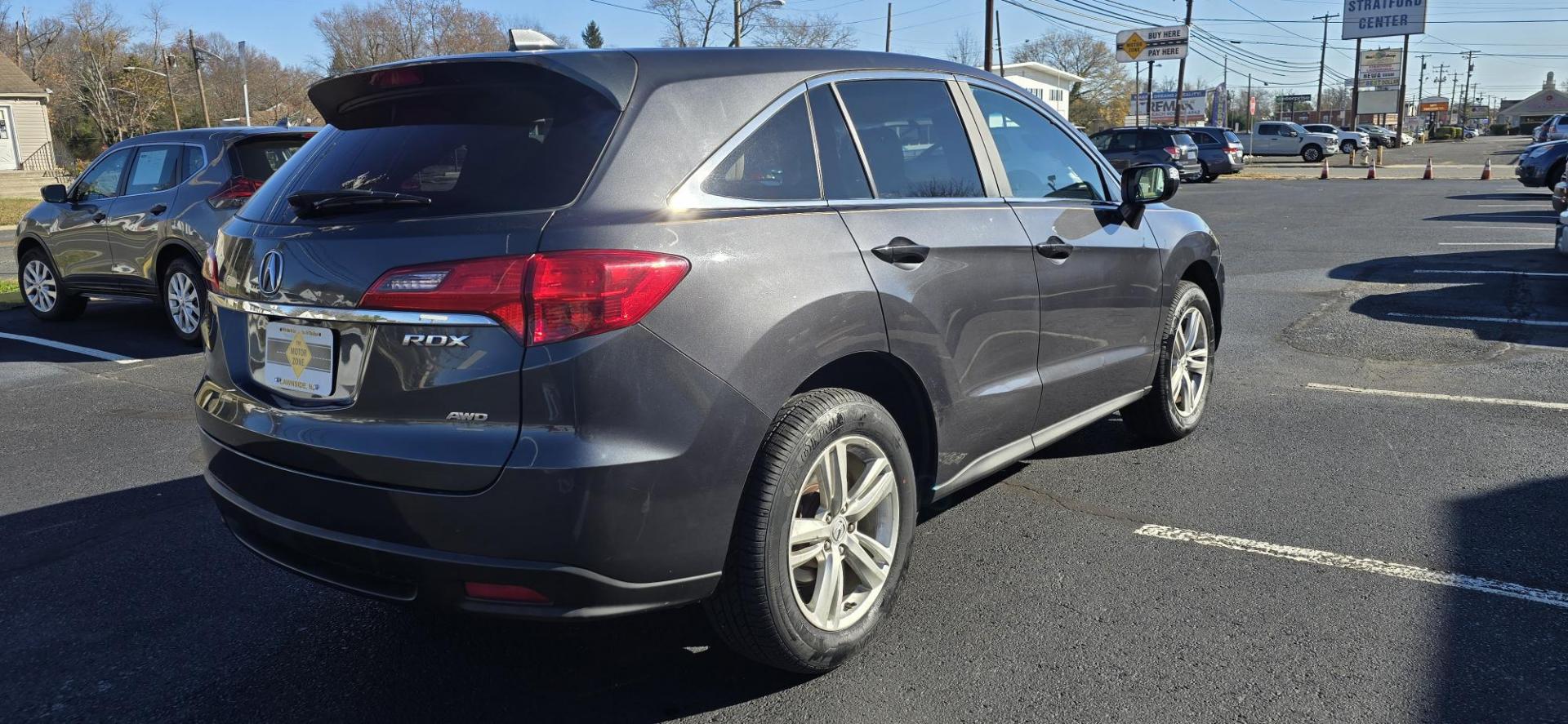 2014 Gray /Tan Leather Acura RDX 6-Spd AT AWD w/ Technology Package (5J8TB4H58EL) with an 2.3L L4 DOHC 16V engine, 6-Speed Automatic transmission, located at 1010 N White Horse Pike, Stratford, NJ, 08084, (856) 262-9500, 39.838921, -75.011497 - Photo#2