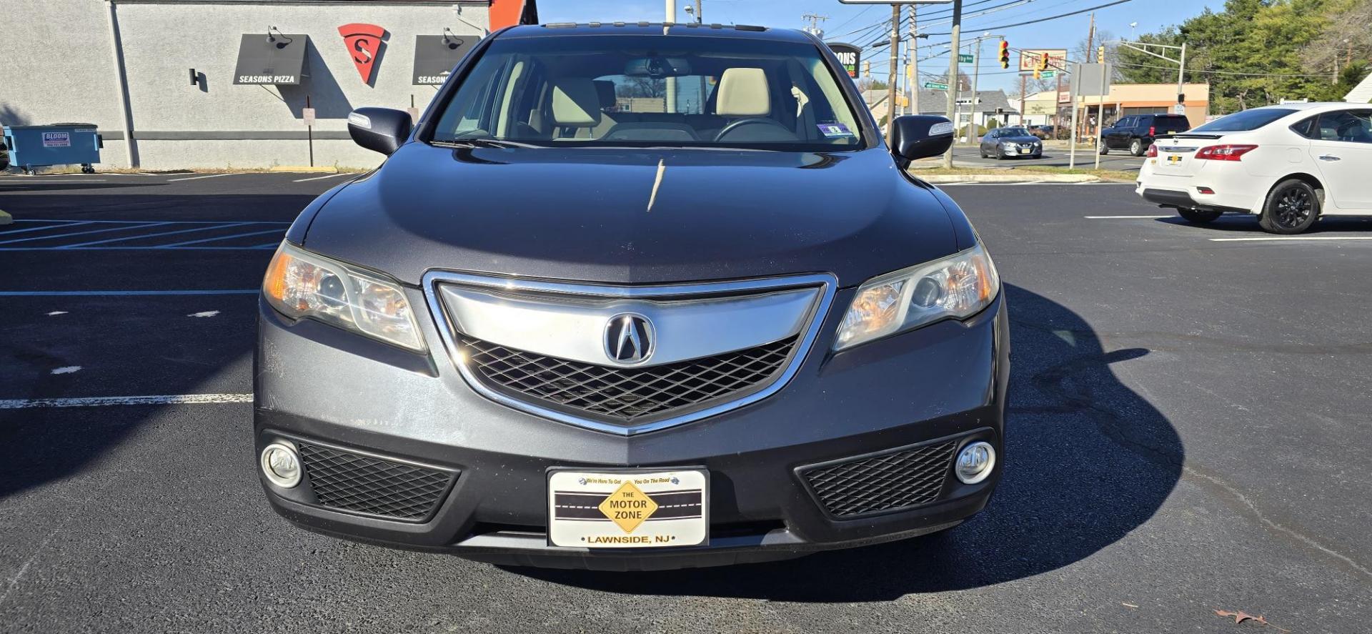 2014 Gray /Tan Leather Acura RDX 6-Spd AT AWD w/ Technology Package (5J8TB4H58EL) with an 2.3L L4 DOHC 16V engine, 6-Speed Automatic transmission, located at 1010 N White Horse Pike, Stratford, NJ, 08084, (856) 262-9500, 39.838921, -75.011497 - Photo#1