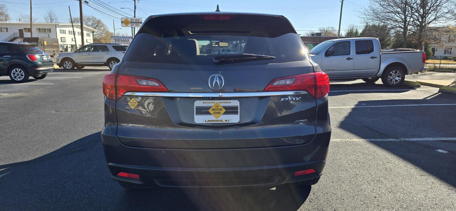 2014 Gray /Tan Leather Acura RDX 6-Spd AT AWD w/ Technology Package (5J8TB4H58EL) with an 2.3L L4 DOHC 16V engine, 6-Speed Automatic transmission, located at 1010 N White Horse Pike, Stratford, NJ, 08084, (856) 262-9500, 39.838921, -75.011497 - Photo#4