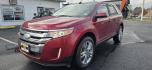 2013 Red /Black Leather Ford Edge SEL FWD (2FMDK3JC3DB) with an 3.5L V6 DOHC 24V engine, 6-Speed Automatic transmission, located at 1010 N White Horse Pike, Stratford, NJ, 08084, (856) 262-9500, 39.838921, -75.011497 - Photo#0