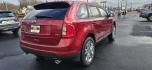 2013 Red /Black Leather Ford Edge SEL FWD (2FMDK3JC3DB) with an 3.5L V6 DOHC 24V engine, 6-Speed Automatic transmission, located at 1010 N White Horse Pike, Stratford, NJ, 08084, (856) 262-9500, 39.838921, -75.011497 - Photo#2