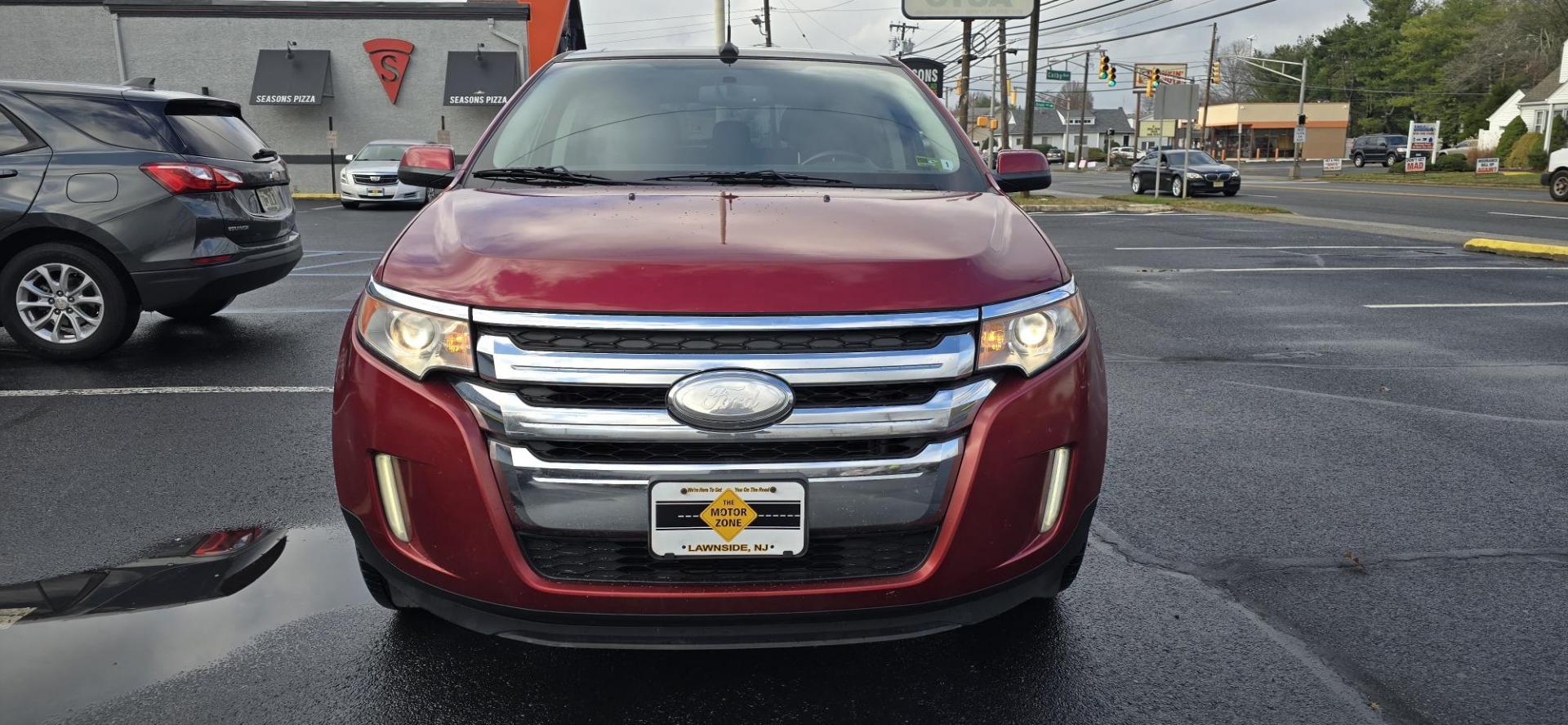 2013 Red /Black Leather Ford Edge SEL FWD (2FMDK3JC3DB) with an 3.5L V6 DOHC 24V engine, 6-Speed Automatic transmission, located at 1010 N White Horse Pike, Stratford, NJ, 08084, (856) 262-9500, 39.838921, -75.011497 - Photo#6